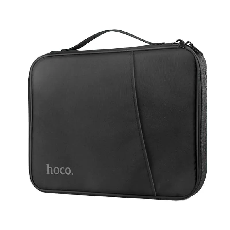 Изображение Сумка для планшета и ноутбука Hoco GT2 Simple 12.9d черная фото Сумка для планшета и ноутбука Hoco GT2 Simple 12.9d черная