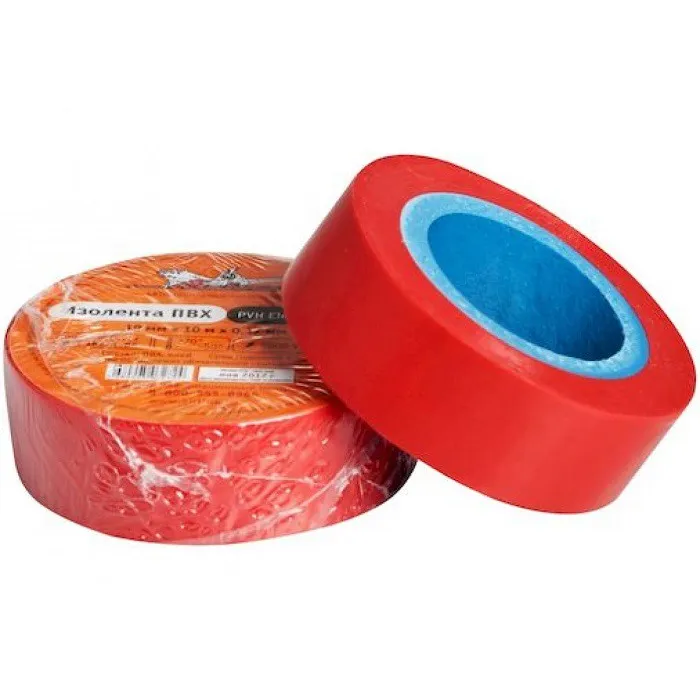 фото Изолента ПВХ, красная, 15 мм*20 м AIRLINE AIT-P-09