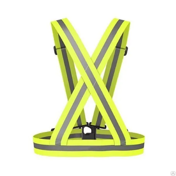 Светоотражающий ремень ROMIX RH25 Green Светоотражающий ремень ROMIX RH25 Green