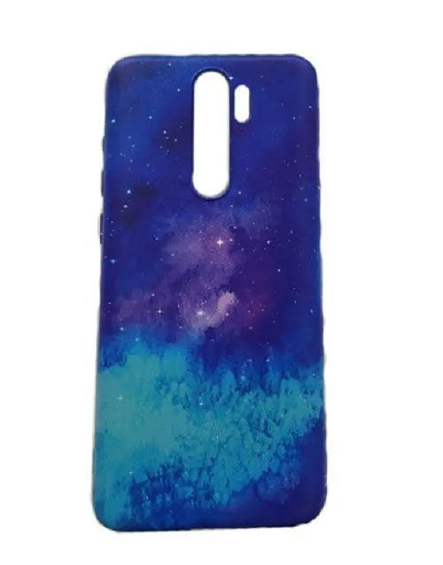 фото Чехол накладка для Xiaomi Redmi 7A Gresso Космос Синий силикон черный