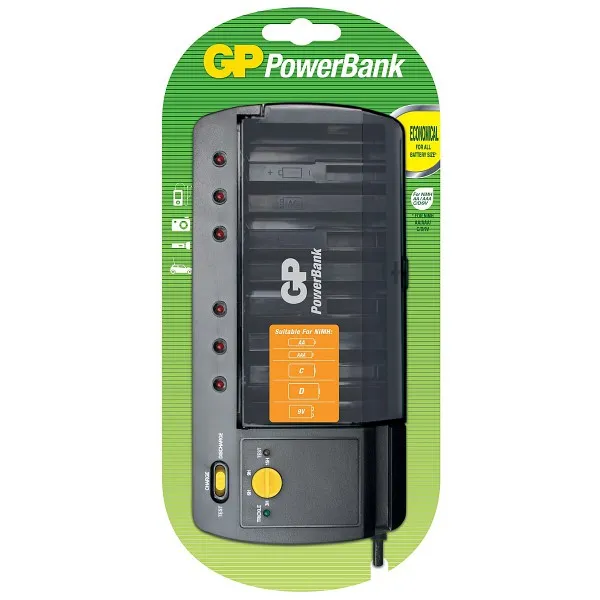Зарядное устройство для аккумуляторных батареек GP PB320GS-CR1 Зарядное устройство для аккумуляторных батареек GP PB320GS-CR1