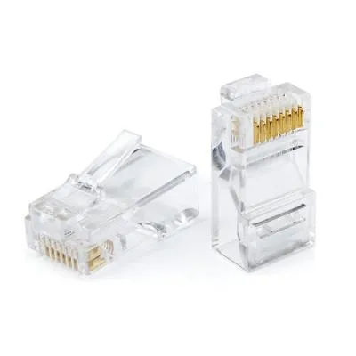 Коннектор Geplink GL4701 RJ45 прозрачный пластик