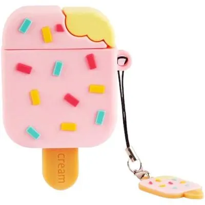 Чехол для наушников  1/2 Red Line силикон эмодзи 2 ассортимент