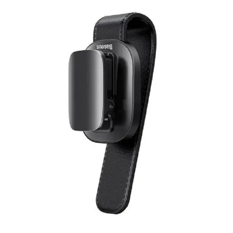 фото Зажим для очков держатель Baseus Platinum Vehicle eyewear clip черный ACYJN-B01