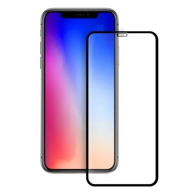 Защитное стекло для iphone 11 Pro Max/XS Max (6.5) Lanxiu 5D защита от подглядывания белое