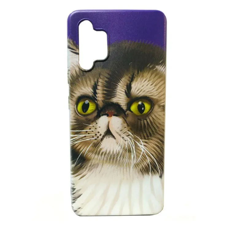 фото Чехол накладка для Xiaomi Redmi 7A Gresso Пушистики-принт 2 силикон синий