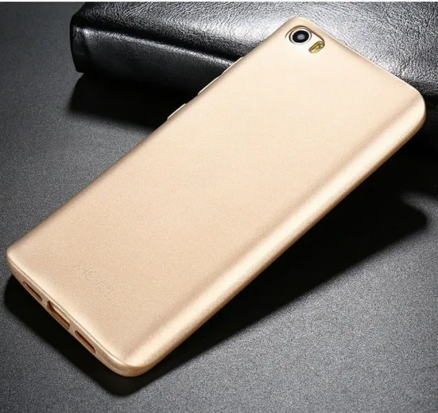 фото Чехол накладка для Xiaomi Redmi 6 X-Level Guardian силикон золото