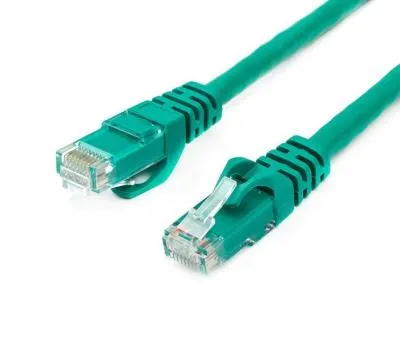 Кабель для интернета Патч-корд UTP Atcom AT9411 RJ45, CAT.6, 3м зеленый