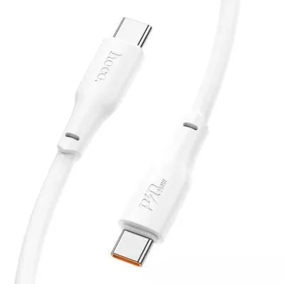 Кабель для зарядки Type-C to Type-C HOCO X93 PD 240W 2м белый