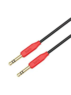 Кабель Aux HOCO UPA11 1м черно-красный