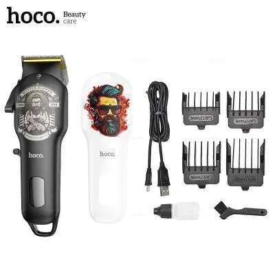 Машинка для стрижки волос Hoco HP20 с дисплеем 2000mAh черный