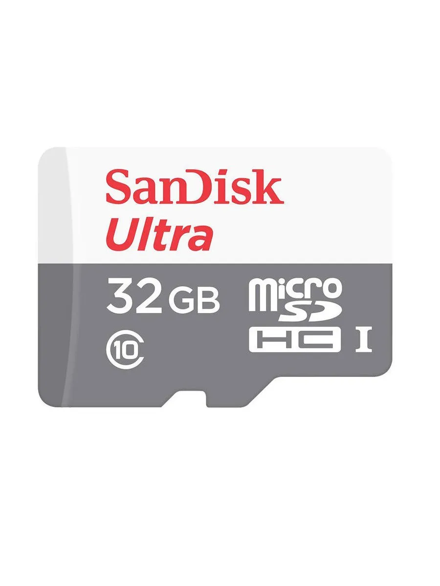 Изображение Карта памяти Sandisk Ultra Micro SDHC UHS-I Class 10 100Mb/s 32Gb без адаптера