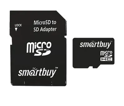 Карта памяти Smartbuy Micro SDHC Class 10 8Gb Карта памяти Smartbuy Micro SDHC Class 10 8Gb