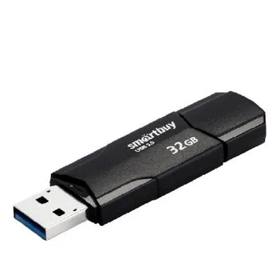 Флеш-накопитель Smartbuy Clue черная 32Gb