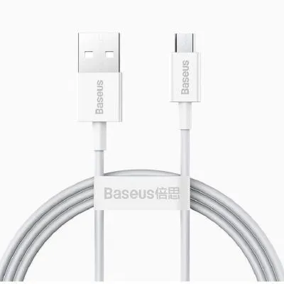 Кабель для зарядки Micro USB Baseus Superior CAMYS-02 2A 1м белый