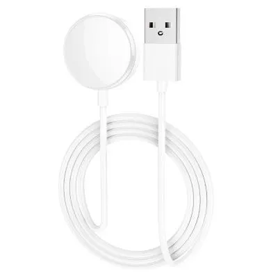 Кабель для зарядки смарт-часов HOCO Y1 Pro магнитный белый