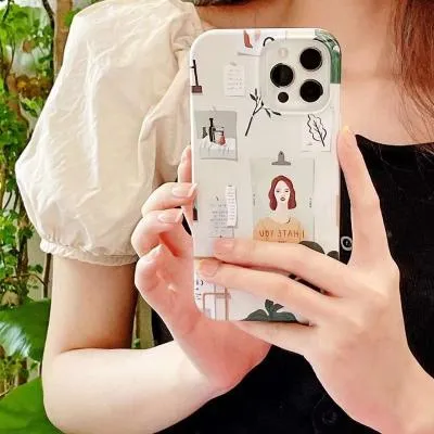 Чехол накладка для iphone 13 Pro (6.1) JES силикон+пластик плакаты на стене комнаты