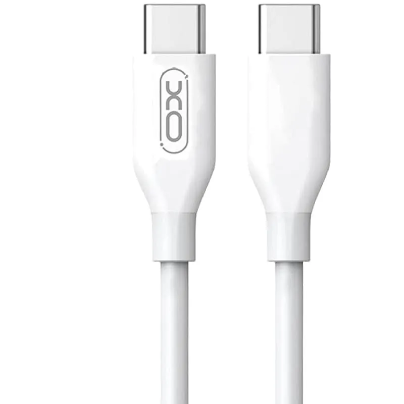 Кабель для зарядки Type-C to Type-C xomobile NB124 PD 40W 2A 20V белый