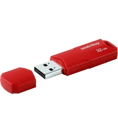 Флеш-накопитель Smartbuy Clue красная 32Gb