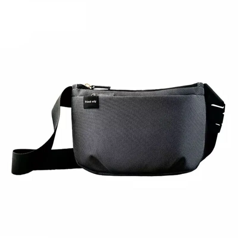 Сумка на пояс ми сяоми ксиоми Friend Only Sports Outdoor Portable Fashion Waist Bag Meteorite серая