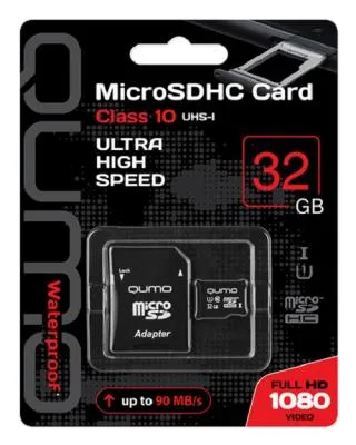 Карта памяти QUMO MicroSDHC Class 10 UHS-I 3.0 90MB/s 32Gb Карта памяти QUMO MicroSDHC Class 10 UHS-I 3.0 90MB/s 32Gb