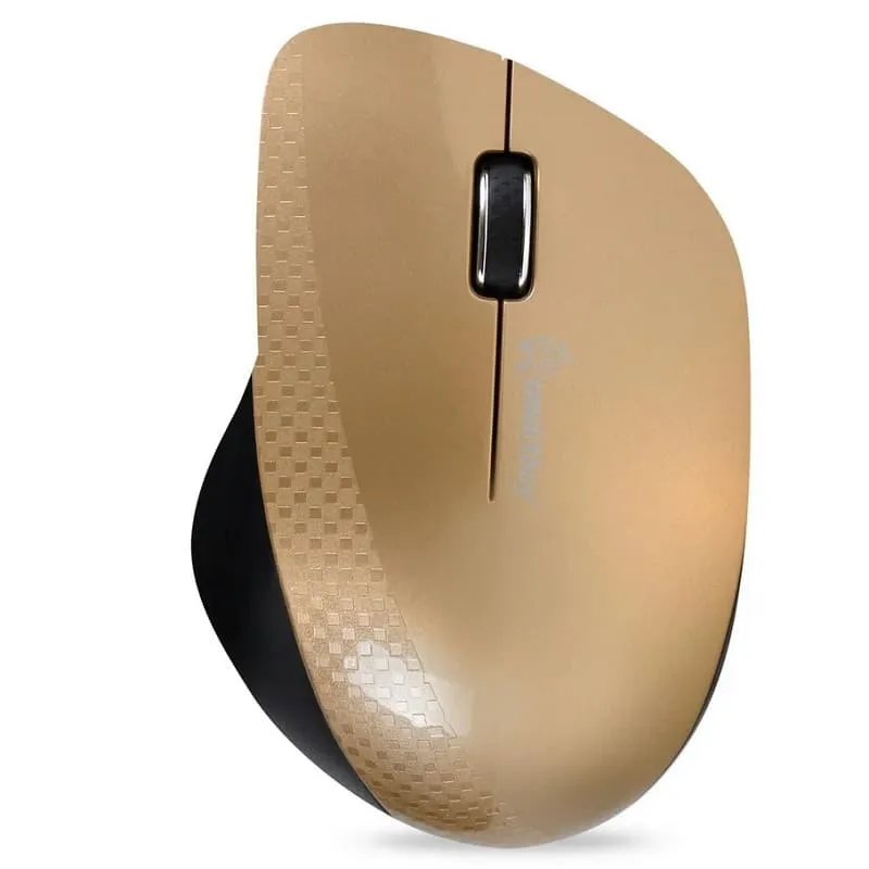 Мышь беспроводная Smartbuy 309AG золотой металлик (SBM-309AG-O) Мышь беспроводная Smartbuy 309AG золотой металлик (SBM-309AG-O)