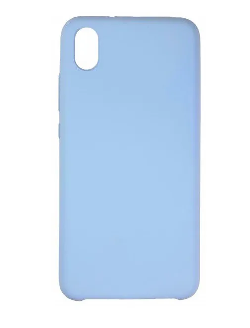 фото Чехол накладка для Xiaomi Redmi 7A силикон светло-голубая