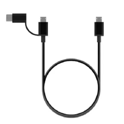 Кабель-переходник OTG Micro USB/Type-C USB Xiaomi SJX05ZM 50см черный