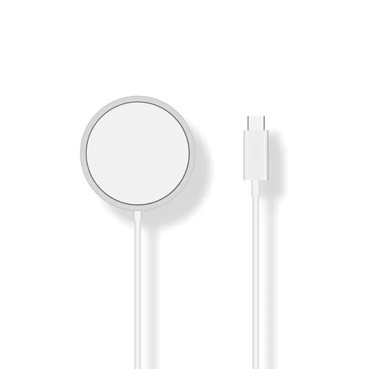 фото Беспроводное зарядное устройство магнитное MagSafe Ealdom ET-WC12 20W белое