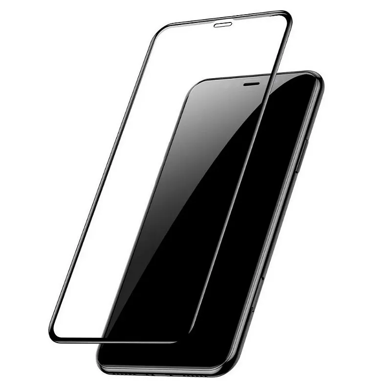 фото Защитное стекло для iphone 11 Pro/X/XS (5.8) Baseus Full-screen curved WA-01 черное