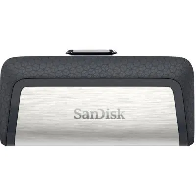 Флеш-накопитель Sandisk Ultra Dual Drive OTG USB 3.0 Type-C USB 3.1 серый/узор 64Gb