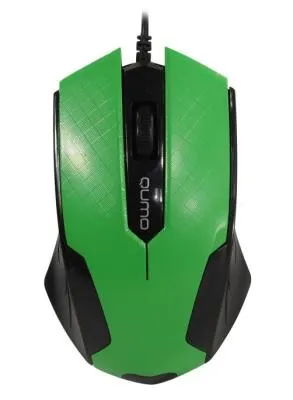 Мышь проводная Qumo Office M14 зеленая