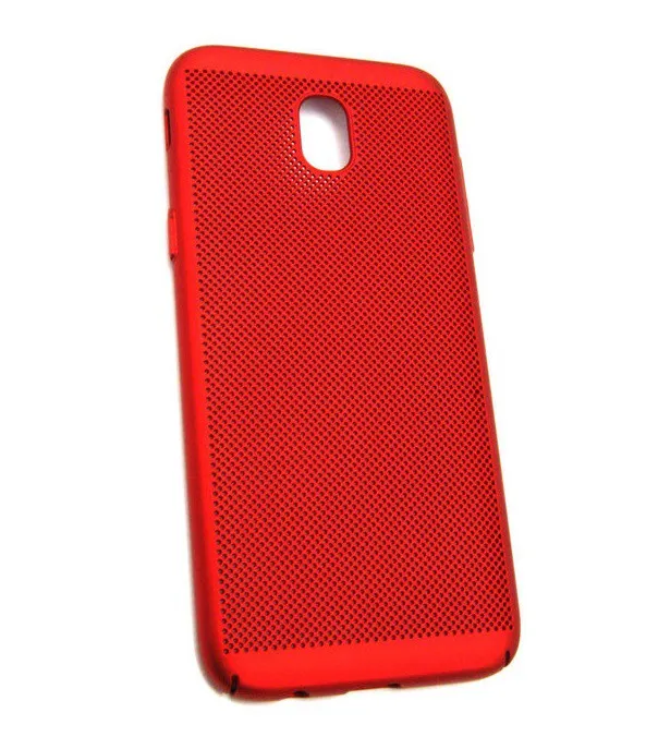 фото Чехол накладка для Xiaomi Redmi 6 Maverick Air пластик перфорация красный