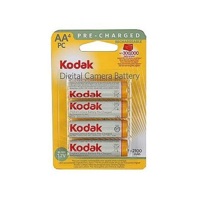Батарейка аккумуляторная Kodak HR6-4BL 2100mAh никель-металлгидридный предзаряженные