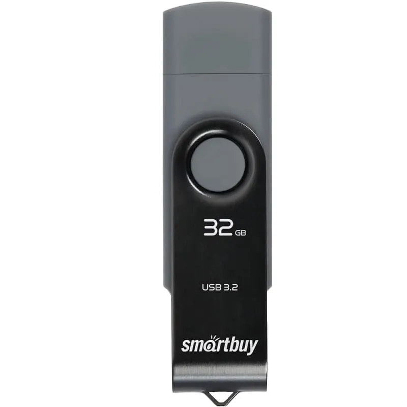 Изображение Флеш-накопитель Smartbuy Twist Dual USB 3.0/3.1 Type-C/Type-A 32Gb Изображение Флеш-накопитель Smartbuy Twist Dual USB 3.0/3.1 Type-C/Type-A 32Gb