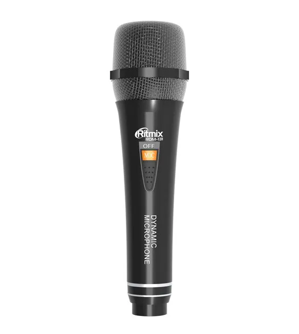 Микрофон динамический проводной Ritmix RDM-131 черный