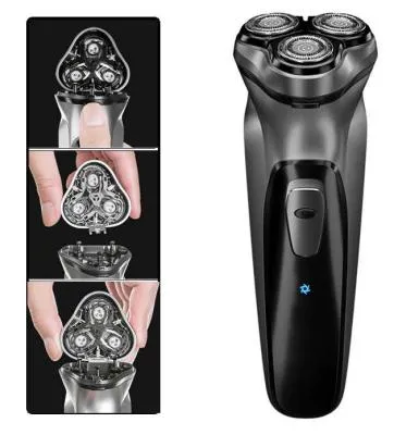 Электробритва c плавающей головкой ми сяоми ксиоми BlackStone Electric Shaver черная