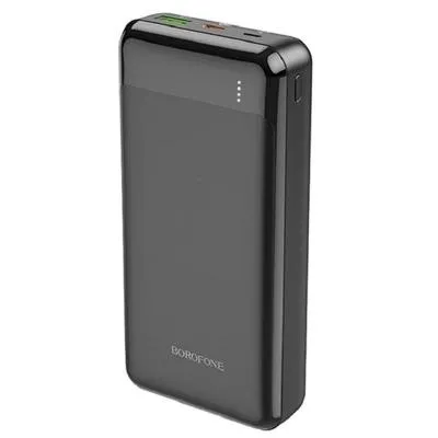 Внешний аккумулятор повербанк Power bank Borofone BJ19A 20000mAh 20W черный