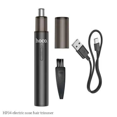 Триммер для носа ушей Hoco HP34 100mAh черный