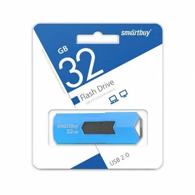 Флеш-накопитель Smartbuy STREAM синий 32Gb