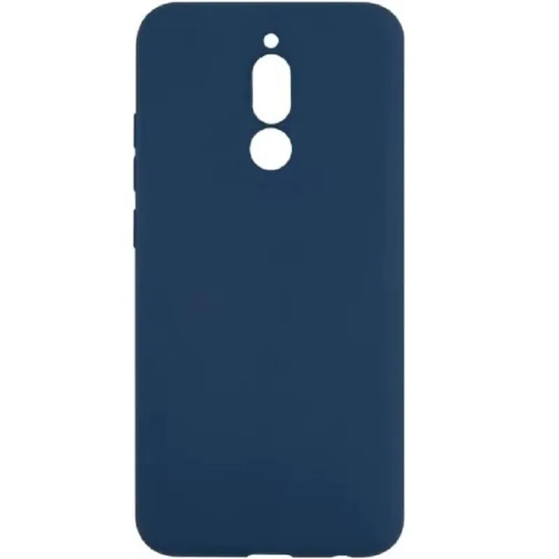 фото Чехол накладка для Xiaomi Redmi Note 8 Red Line Ultimate силикон темно-синяя