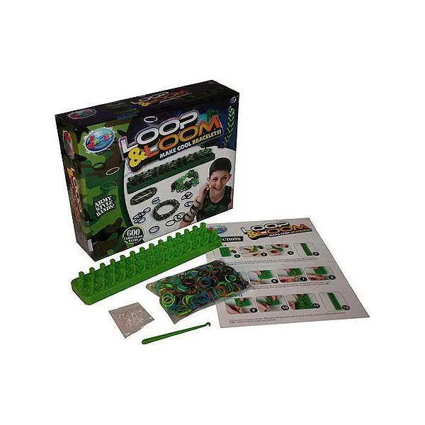 Набор резинок для плетения № 9 Camouflage (600pcs) Набор резинок для плетения № 9 Camouflage (600pcs)
