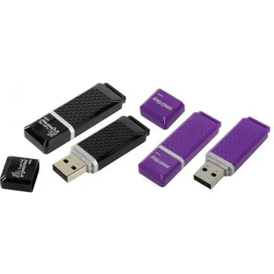 Флеш-накопитель Smartbuy Quartz черный 8Gb