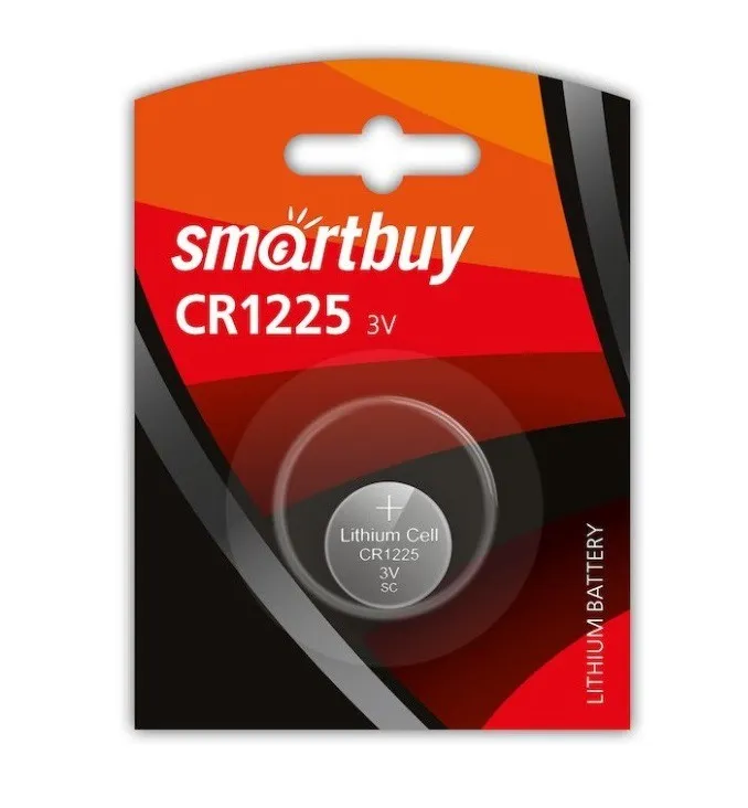 Батарейка Smartbuy литиевая CR1225/1B (SBBL-1225-1B) Батарейка Smartbuy литиевая CR1225/1B (SBBL-1225-1B)