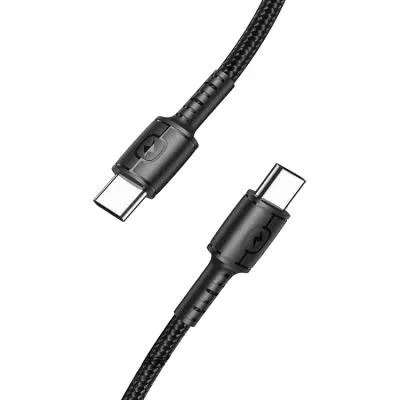 Кабель для зарядки Type-C to Type-C Awei CL-71T PD 30W 1м черный