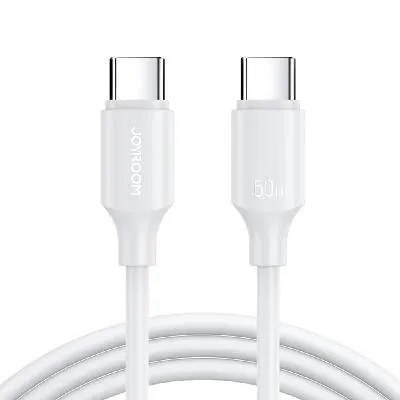 Кабель для зарядки Type-C to Type-C Joyroom S-CC060A9 1м 60W белый