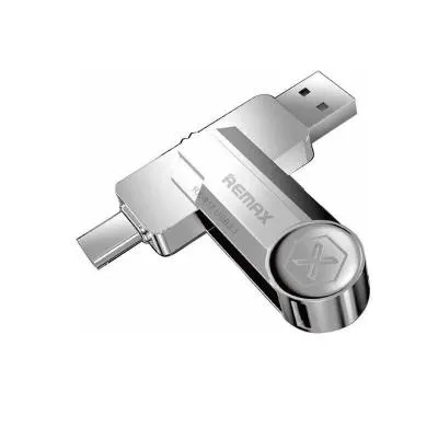 Флеш-накопитель Remax RX-817 2в1 Type-C USB 3.1 256Gb серебро