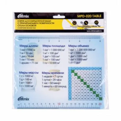 Коврик для мыши Ritmix MPD-020 Table