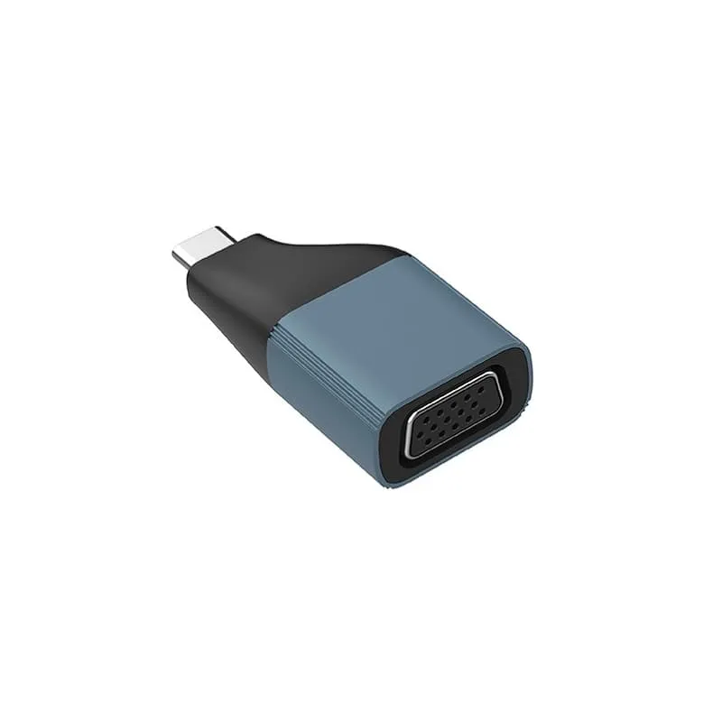 Адаптер переходник с Type-C USB на VGA Onten UC105 черно-зеленый Адаптер переходник с Type-C USB на VGA Onten UC105 черно-зеленый
