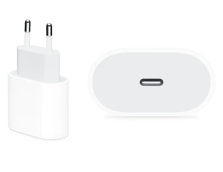 фото Сетевое зарядное устройство Адаптер Блок питания Apple PD 20W Type-C USB-C белое RU